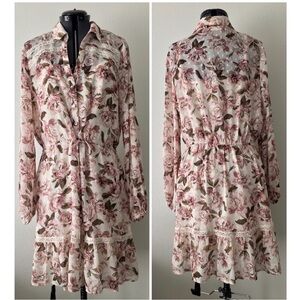 Floral Long Sleeve Dress